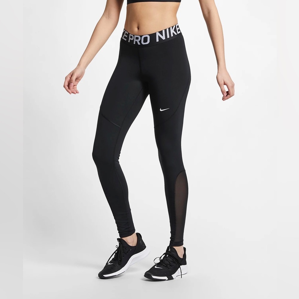 Nike Pro Leggings with Mesh